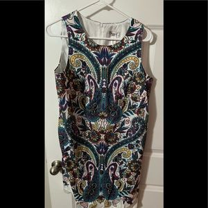 White dress with interesting design